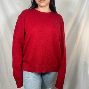 Polo by Ralph Lauren Red Knitted Sweather